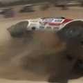 Paviešintas vaizdo įrašas, kaip Dakaro ralyje apvirto B.Vanago automobilis