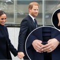 Meghan Marke ir princas Harry – pirmąkart viešumoje po dukros gimimo: dėmesį prikaustė paslaptingas žiedas ir kitos brangenybės