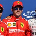 Belgijoje pirmas startuos Leclercas, per treniruotę bolidą sudaužęs Hamiltonas – trečias