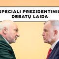 Speciali prezidentinių debatų laida. Vienas prieš vieną: Vytenis Andriukaitis ir Valentinas Mazuronis
