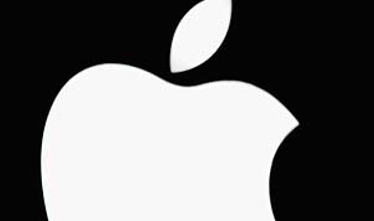 Kompanijos "Apple" vadovas Steve'as Jobsas pristato savo pranešimą konferencijoje San Franciske.