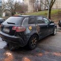Naktį Kaune padegtas automobilis, policija sulaikė girtą įtariamąjį