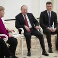 Kremliuje – Merkel ir Putino susitikimas