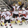 Pirmąjį žingsnį link NHL superfinalo žengė „Senators“