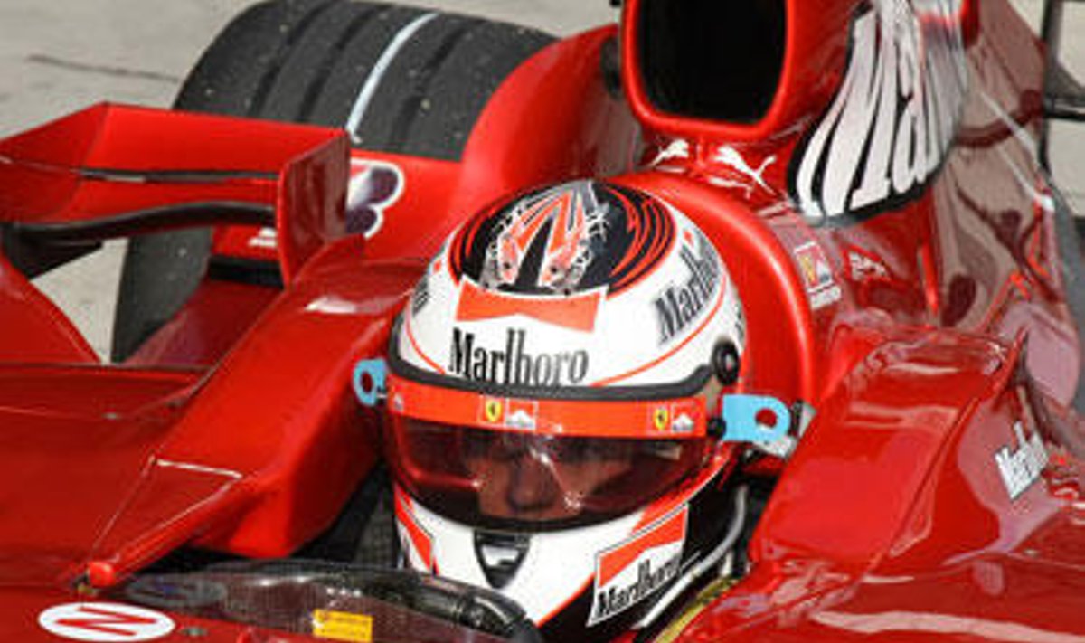 Kimi Raikkonen ("Ferrari")