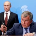 Putino valstybinio naftos sektoriaus lyderė patiria didžiausią nuosmukį