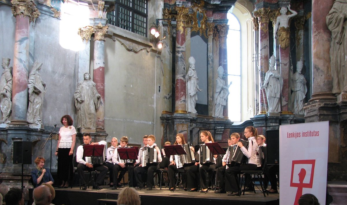 Koncert na Dzień Dziecka w kościele św. Katarzyny w Wilnie