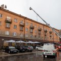 Vilniuje, Seimo pašonėje, kilo gaisras – restoranas paskendo dūmuose
