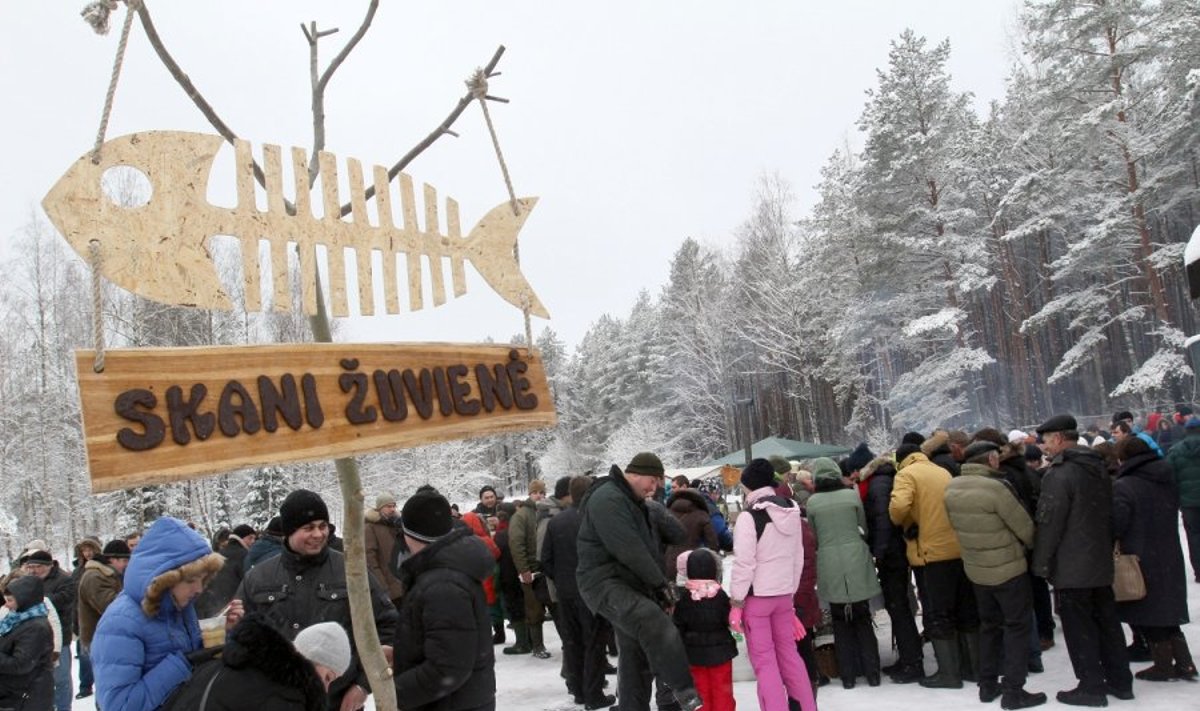 Žiemos žūklės šventė "Mindūnai 2013"