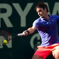 R. Federeris teniso turnyre Vokietijoje eliminavo latvį E. Gulbį
