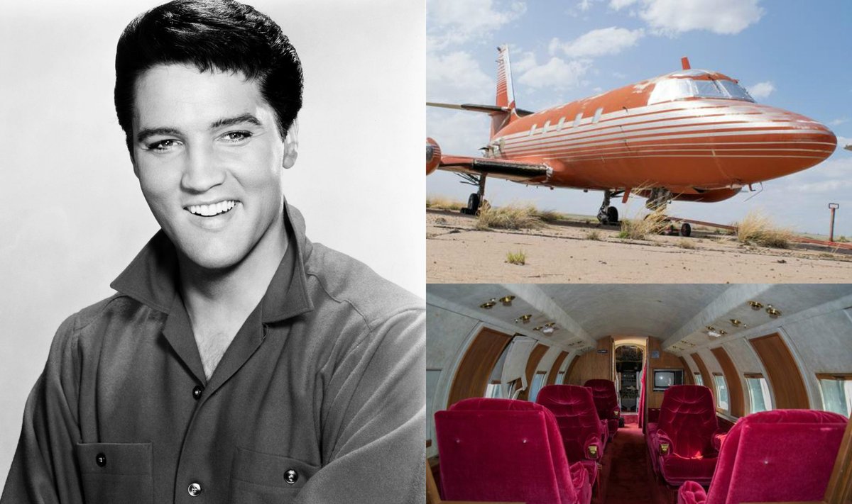 E. Presley lėktuvas