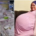 Naujas pasaulio rekordas – pastojusi natūraliai moteris pagimdė 10 kūdikių
