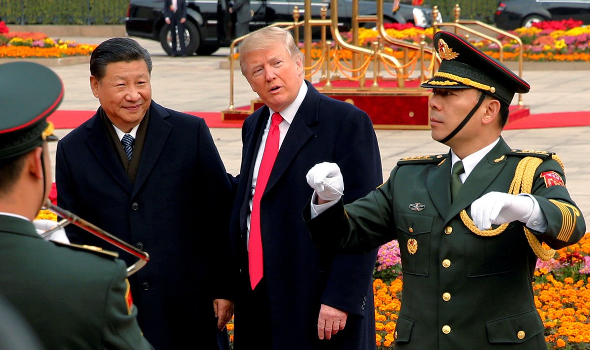 Xi Jinpingas, Donaldas Trumpas