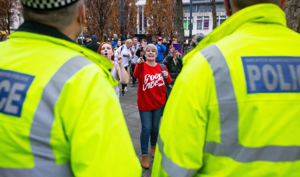 Protestai prieš karantiną