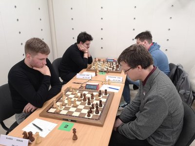 Lietuvos šachmatų čempionatas, Rokas Klabis prieš Šarūną Šulskį