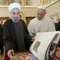 Popiežius priėmė Irano prezidentą