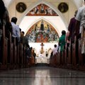 Šri Lankos katalikai dalyvavo pirmose sekmadienio mišiose po Velykų atakų
