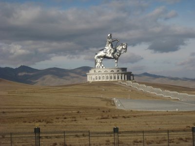 Mongolija, Čingischano skulptūra