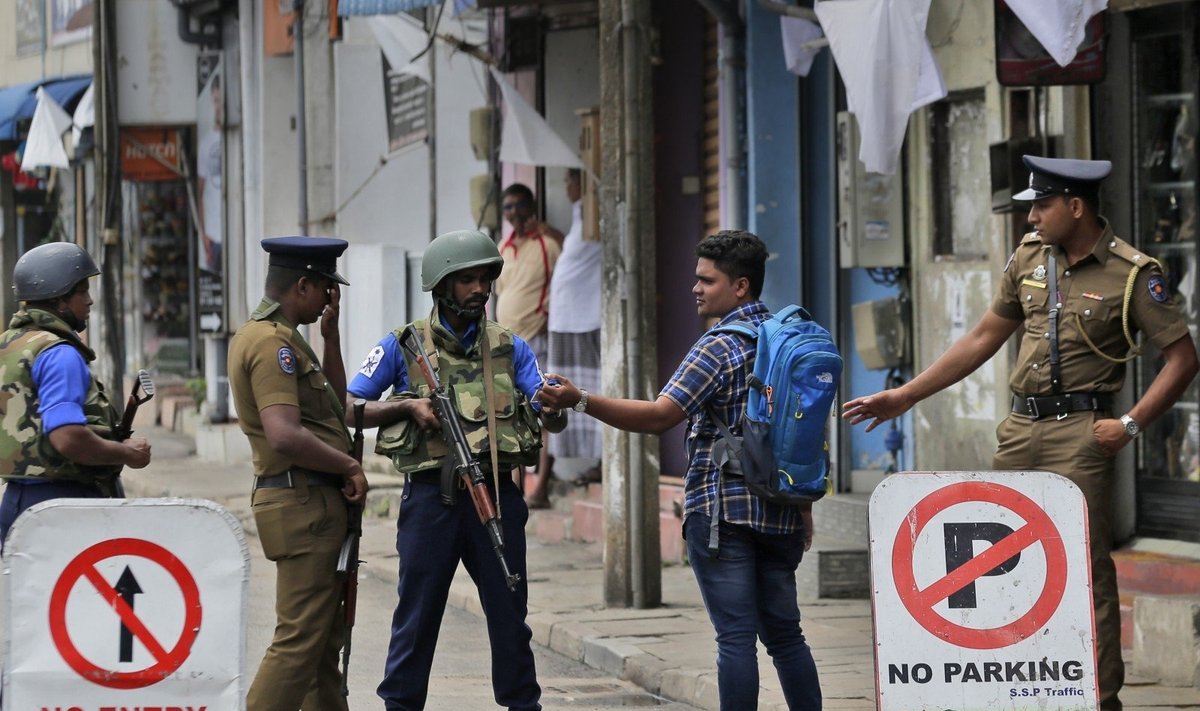 JAV perspėja dėl naujų išpuolių Šri Lankoje