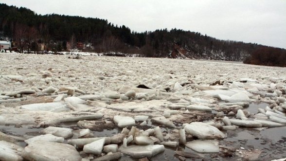 Išplaukus ledo lytims, potvynio grėsmės Kaune nebėra