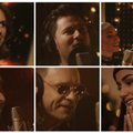 Kalėdinę dainą pristatantys garsūs Lietuvos dainininkai: kviečiame nepasiduoti ir sulaukti žiemos švenčių saugiai