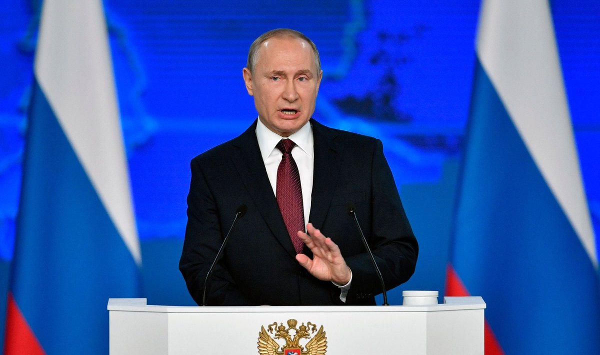 Vladimiro Putino metinis pranešimas