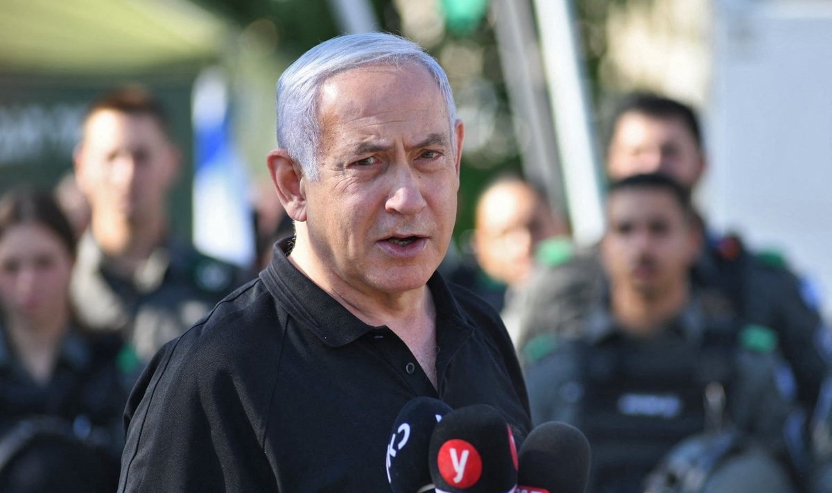 Izraelio ministras pirmininkas Benjaminas Netanyahu