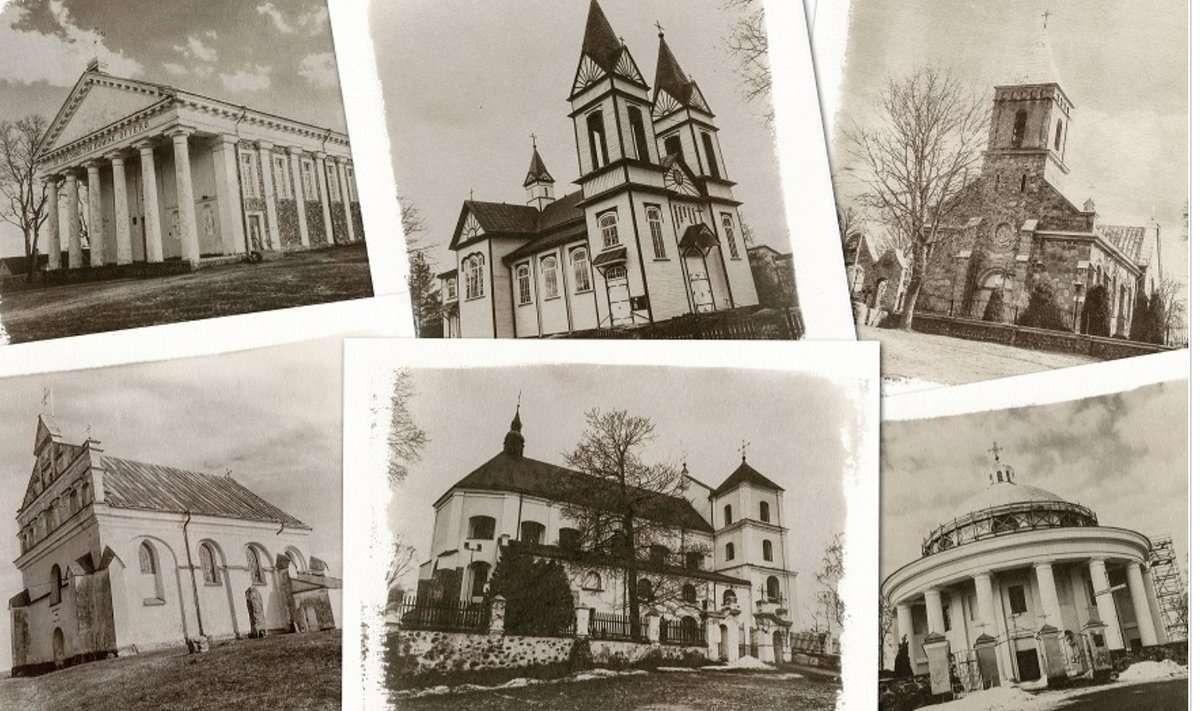 Sauliaus Paukščio fotoparoda „Vilniaus krašto bažnyčios“ // „Trakų žemė“ nuotr.