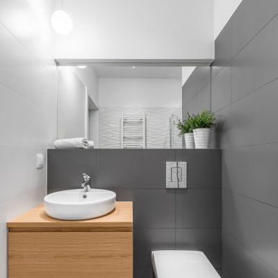 Mažo vonios kambario įrengimo idėjos