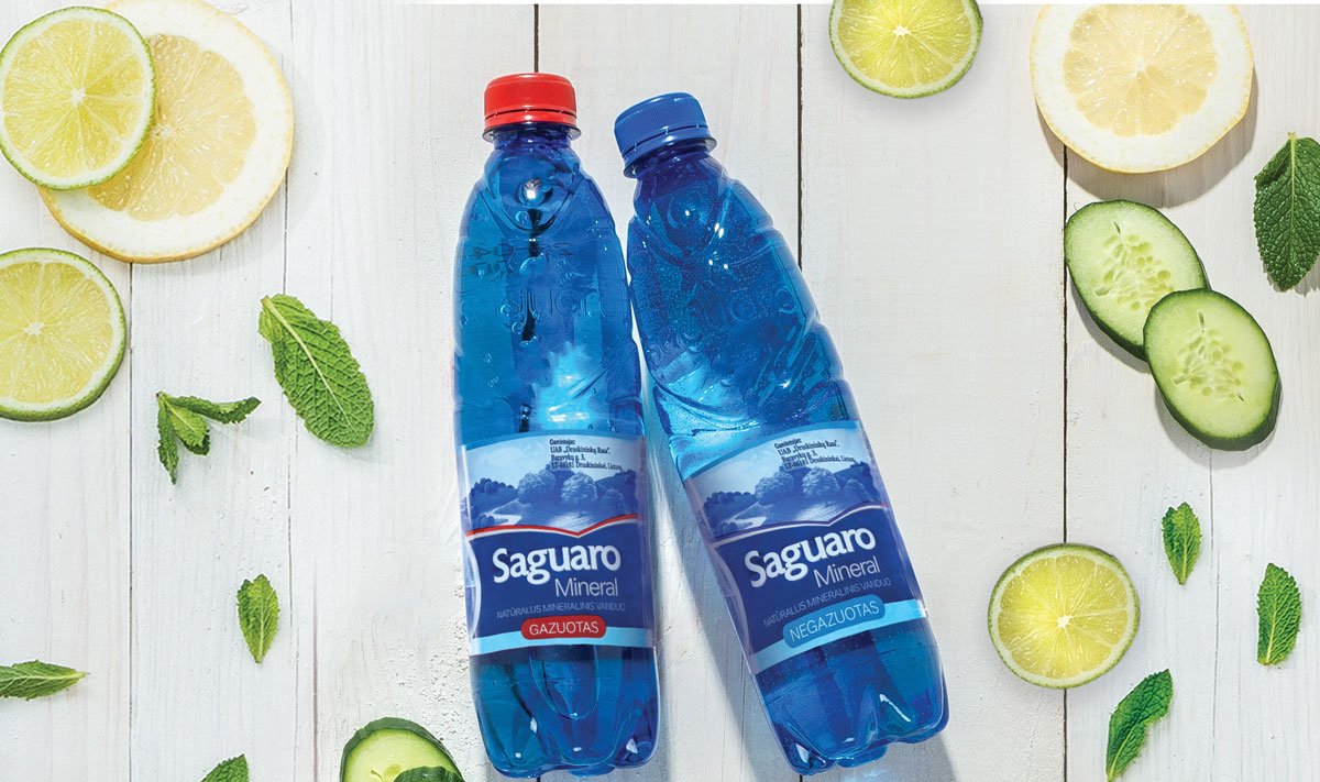 „Lidl“ ir „Druskininkų Rasa“ vandens buteliukų gamybai naudos mažiau plastiko 
