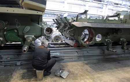 Bendrovės „Uralvagonzavod“ kuriamos kovos mašinos