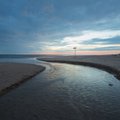 Naktinė Palanga: paplūdimys traukia neįtikėtinais vaizdais