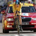 Devintąjį „Tour de France“ etapą laimėjo lenktynių lyderis B.Wigginsas