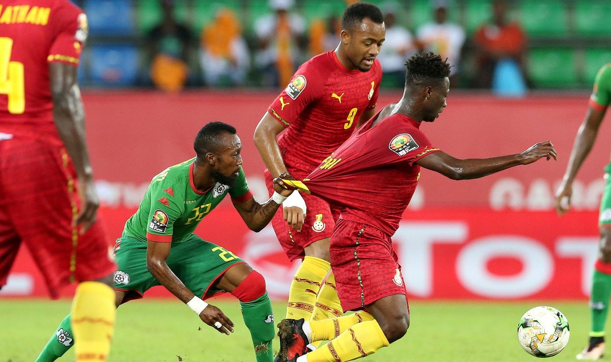 Afrikos čempionatas, kova dėl bronzos, Burkina Fasas - Gana