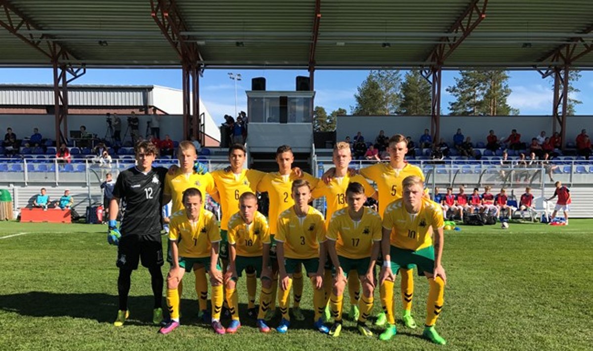 Lietuvos U-17 futbolo rinktinė
