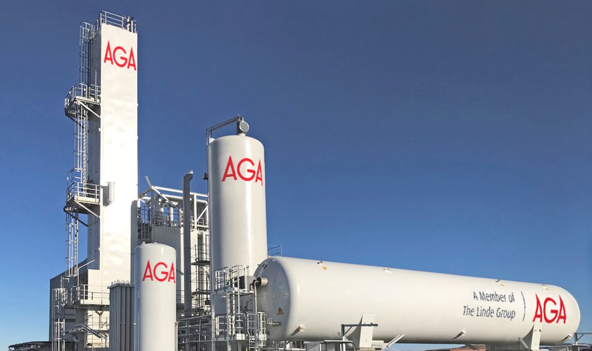 Pramoninių dujų gamykla / AGA nuotr.