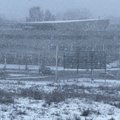 Зимние сюрпризы: во время снега в столице слышался гром