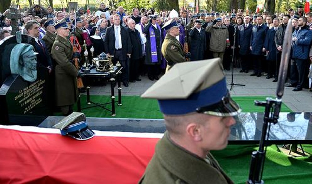 Pogrzeb płk. Zygmunta Szendzielarza"Łupaszki". Fot. ppor. Robert Suchy/CO MON