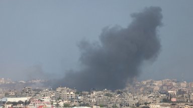 Įtampa Artimuosiuose Rytuose. Iš Gazos Ruožo paleista raketa pataikė į gyvenamąjį pastatą Izraelio mieste