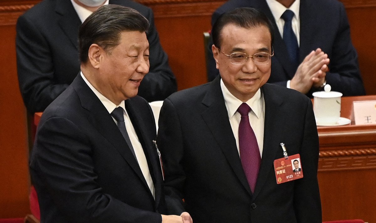 Xi Jinpingas, Li Keqiangas