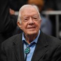Buvęs JAV prezidentas Carteris: Trumpas laimėjo rinkimus tik dėl Rusijos kišimosi