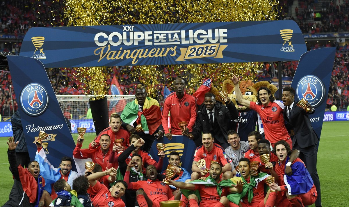 PSG futbolininkai iškovojo Prancūzijos lygos taurę