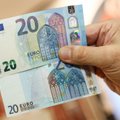 Lapkritį pasirodys naujasis 20 eurų banknotas