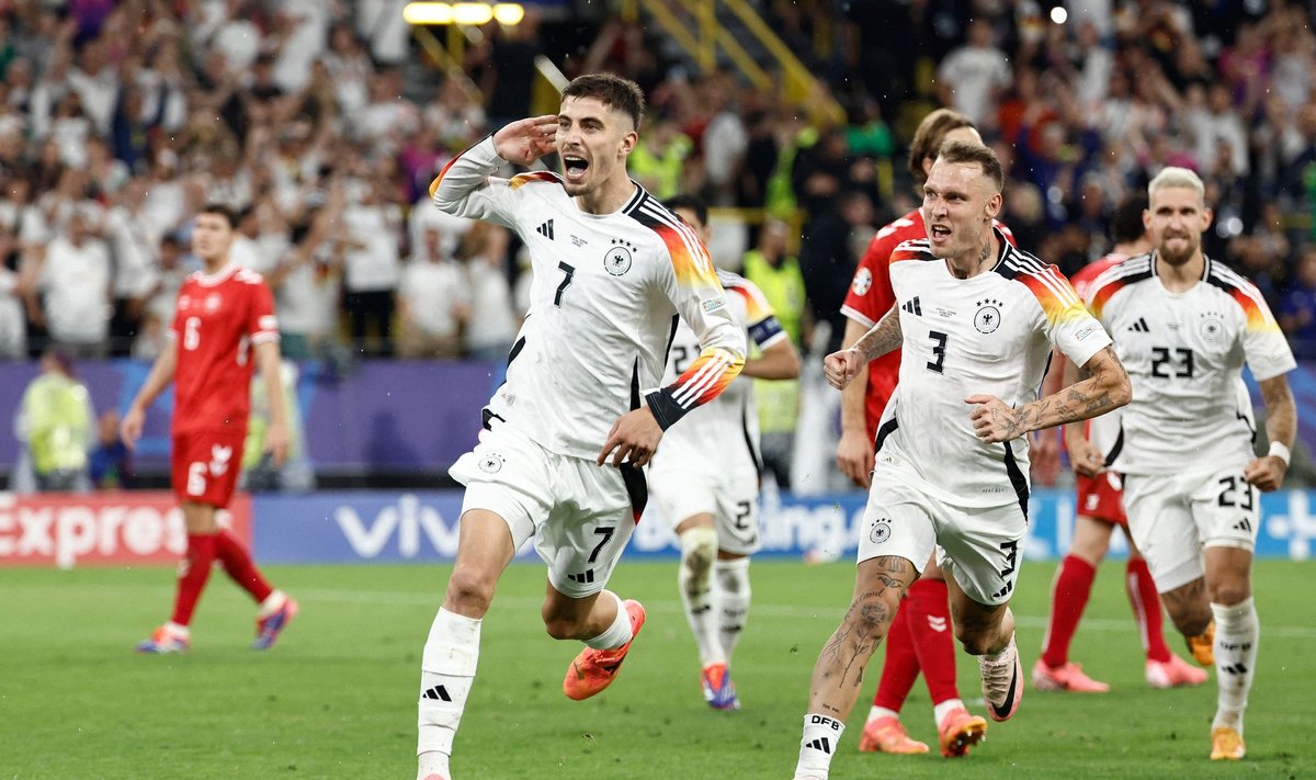 Euro 2024 aštuntfinalis: Vokietija - Danija