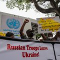 JAV atstovė JT: Rusija gabena į Ukrainą kasetinius ir kitus uždraustus šaudmenis