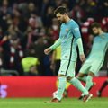 L. Messi įmušė, bet „Barca“ pralaimėjo devyniems varžovams