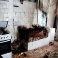 Raseinių rajone sprogimas išjudino namo sieną