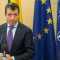 A. F. Rasmussenas: NATO sumažino riebalų ir užsiaugino raumenis