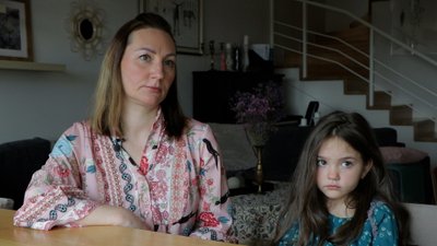 Diana Karpė su dukra /Foto: TV laida "Sveikas rytojus"