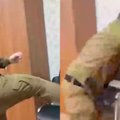 Kadyrovo paviešintame vaizdo įraše – šokiruojantis jo sūnaus elgesys